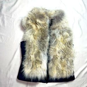 Sleeveless Real Fur Jacket By Miller Furs